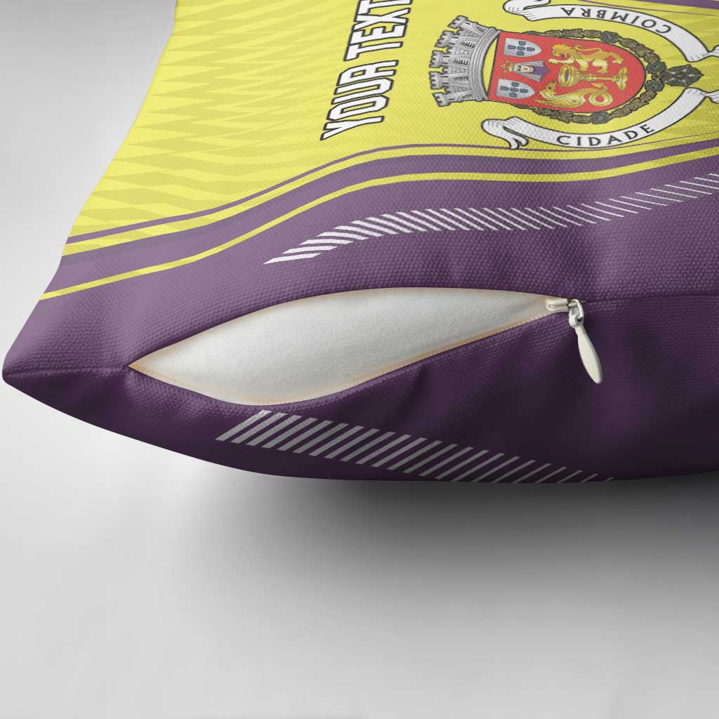 Personalized Coimbra Portugal Pillow Cover Sporty Style - Wonder Print Shop