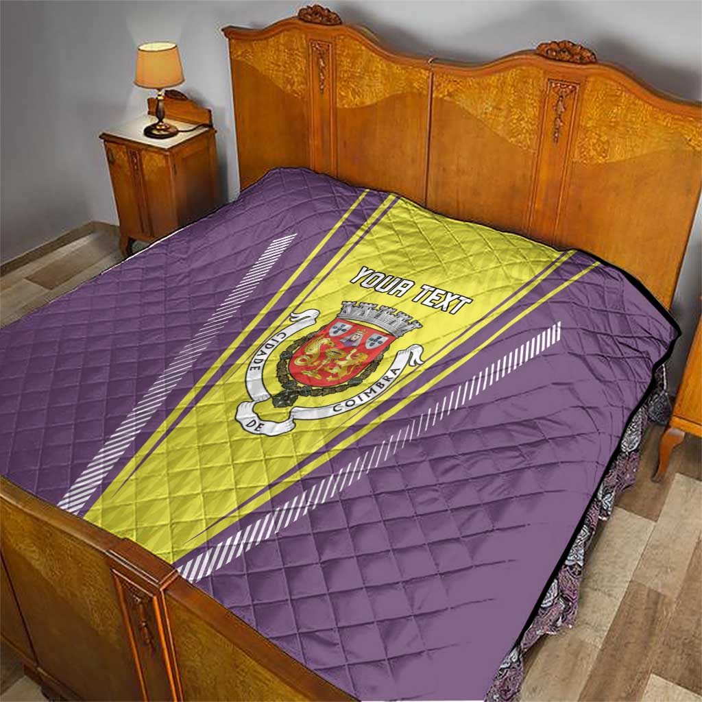 Personalized Coimbra Portugal Quilt Sporty Style - Wonder Print Shop
