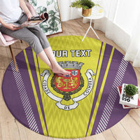 Personalized Coimbra Portugal Round Carpet Sporty Style - Wonder Print Shop