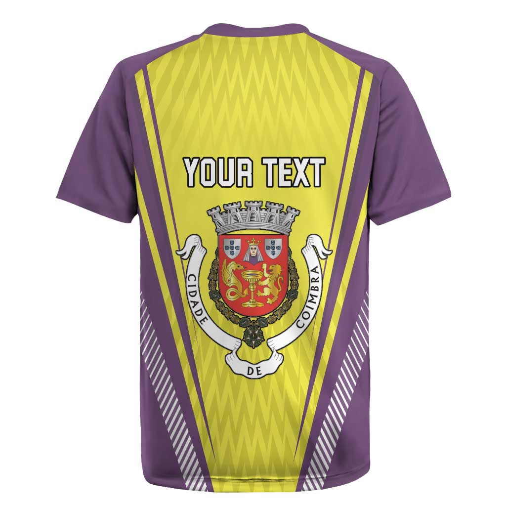 Personalized Coimbra Portugal Rugby Jersey Sporty Style - Wonder Print Shop