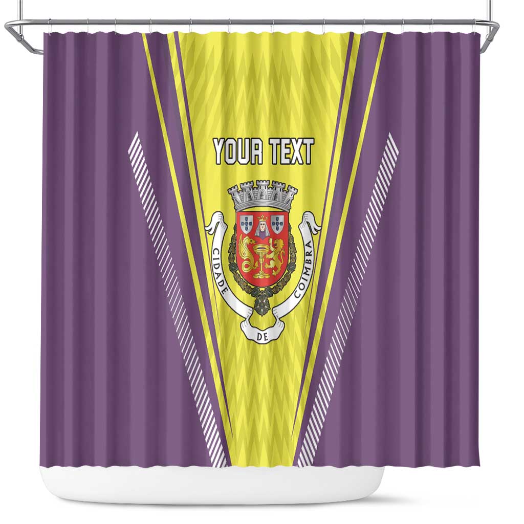 Personalized Coimbra Portugal Shower Curtain Sporty Style - Wonder Print Shop