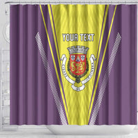 Personalized Coimbra Portugal Shower Curtain Sporty Style - Wonder Print Shop