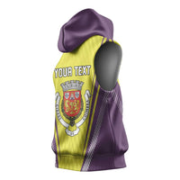 Personalized Coimbra Portugal Sleeveless Hoodie Sporty Style - Wonder Print Shop