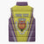 Personalized Coimbra Portugal Sleeveless Puffer Jacket Sporty Style - Wonder Print Shop