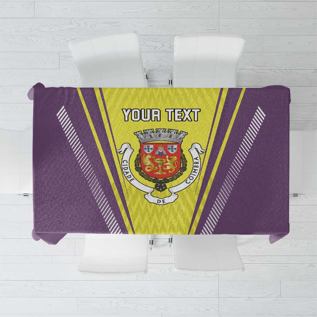 Personalized Coimbra Portugal Tablecloth Sporty Style - Wonder Print Shop