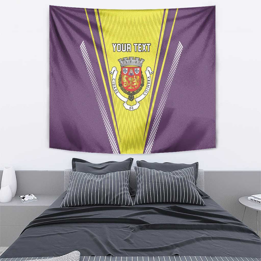 Personalized Coimbra Portugal Tapestry Sporty Style - Wonder Print Shop