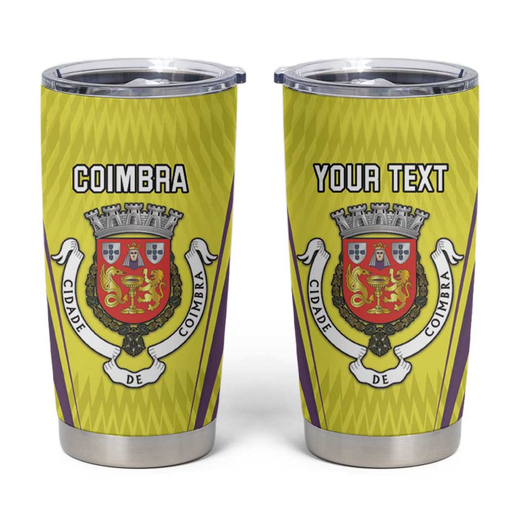 Personalized Coimbra Portugal Tumbler Cup Sporty Style - Wonder Print Shop