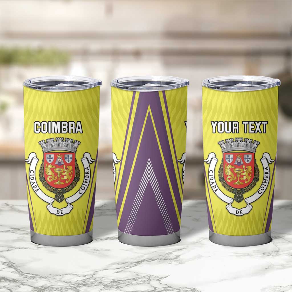 Personalized Coimbra Portugal Tumbler Cup Sporty Style - Wonder Print Shop