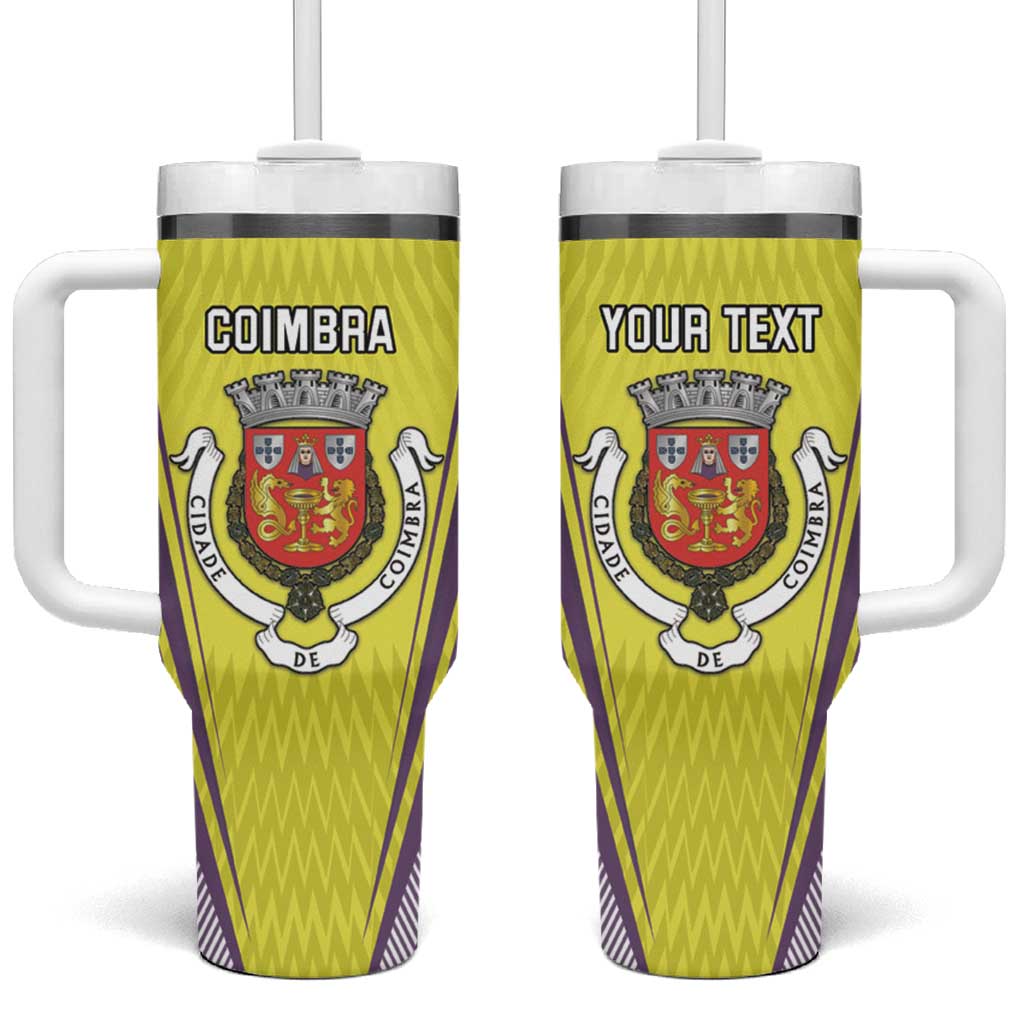 Personalized Coimbra Portugal Tumbler With Handle Sporty Style - Wonder Print Shop