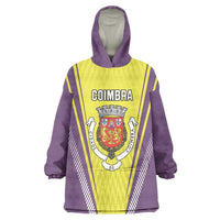 Personalized Coimbra Portugal Wearable Blanket Hoodie Sporty Style - Wonder Print Shop