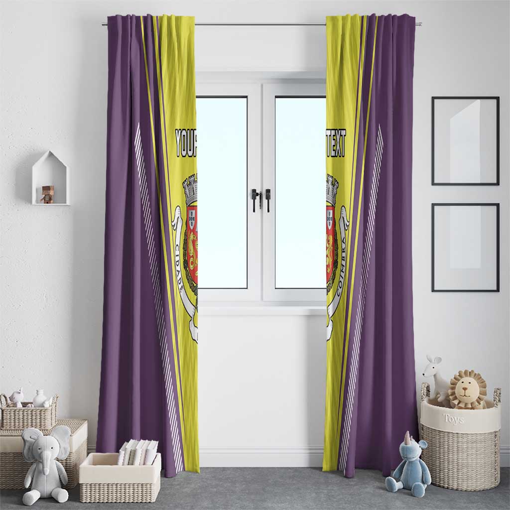 Personalized Coimbra Portugal Window Curtain Sporty Style - Wonder Print Shop