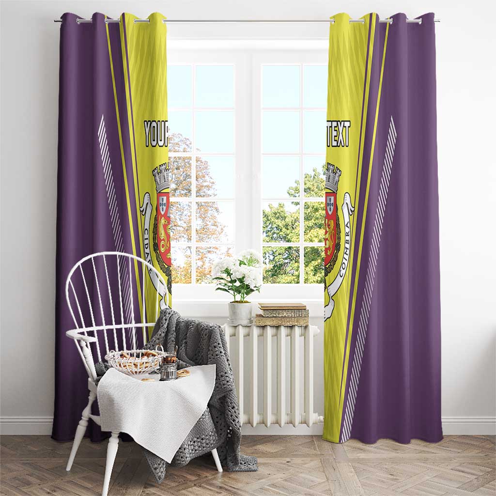 Personalized Coimbra Portugal Window Curtain Sporty Style - Wonder Print Shop