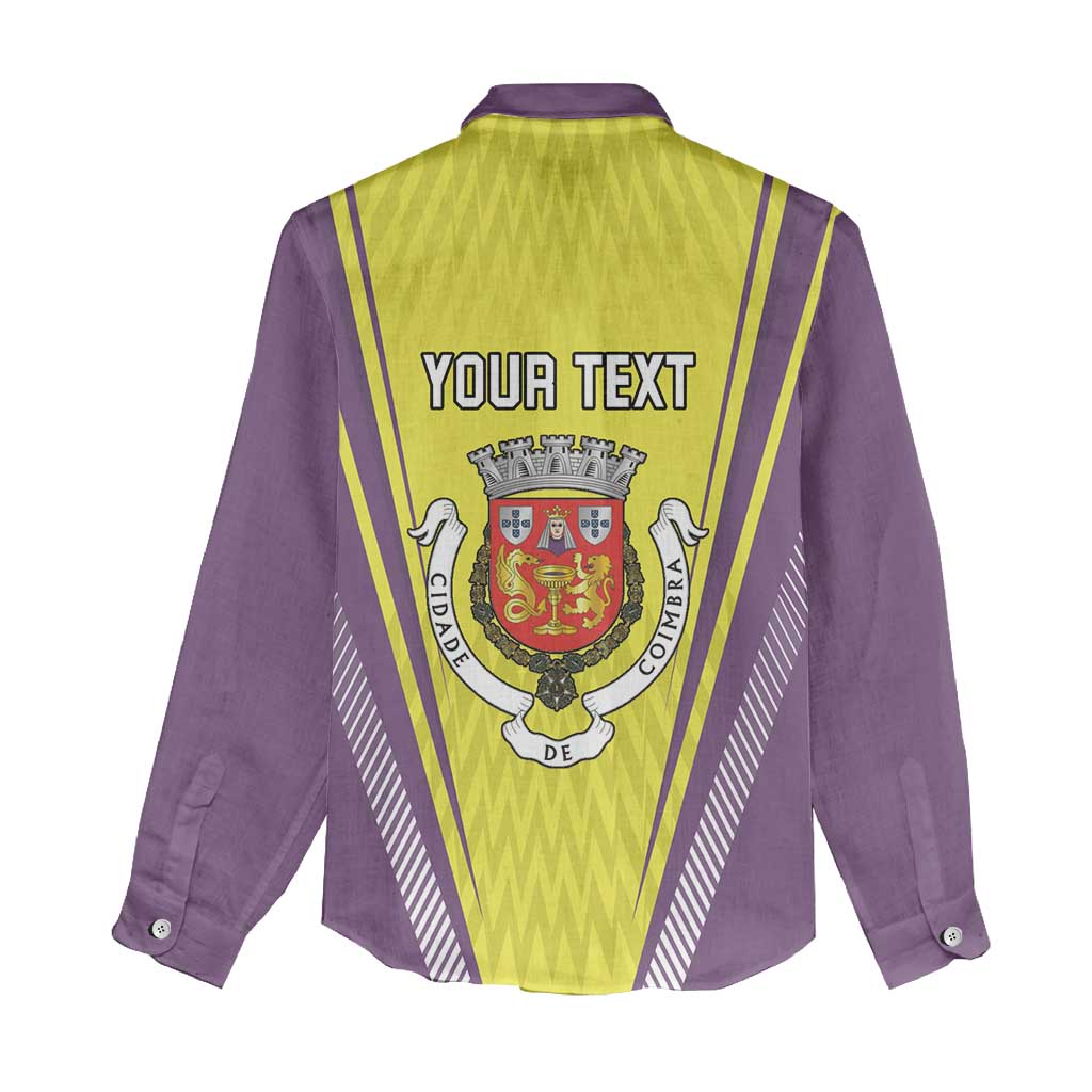 Personalized Coimbra Portugal Women Casual Shirt Sporty Style - Wonder Print Shop