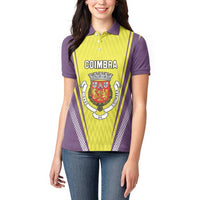 Personalized Coimbra Portugal Women Polo Shirt Sporty Style - Wonder Print Shop