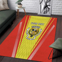 Personalized Evora Portugal Area Rug Sporty Style - Wonder Print Shop