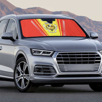 Personalized Evora Portugal Auto Sun Shade Sporty Style - Wonder Print Shop