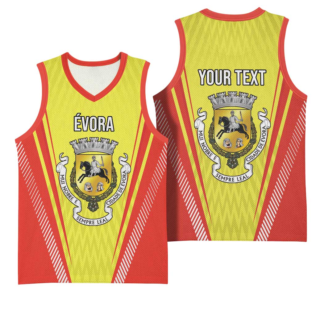 Personalized Evora Portugal Basketball Jersey Sporty Style - Wonder Print Shop