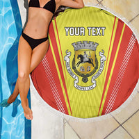 Personalized Evora Portugal Beach Blanket Sporty Style - Wonder Print Shop