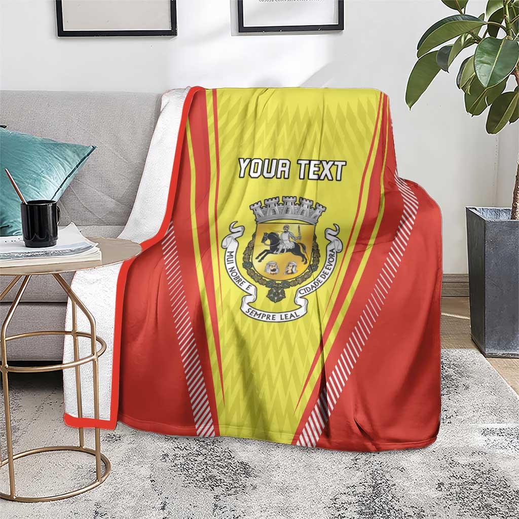 Personalized Evora Portugal Blanket Sporty Style - Wonder Print Shop