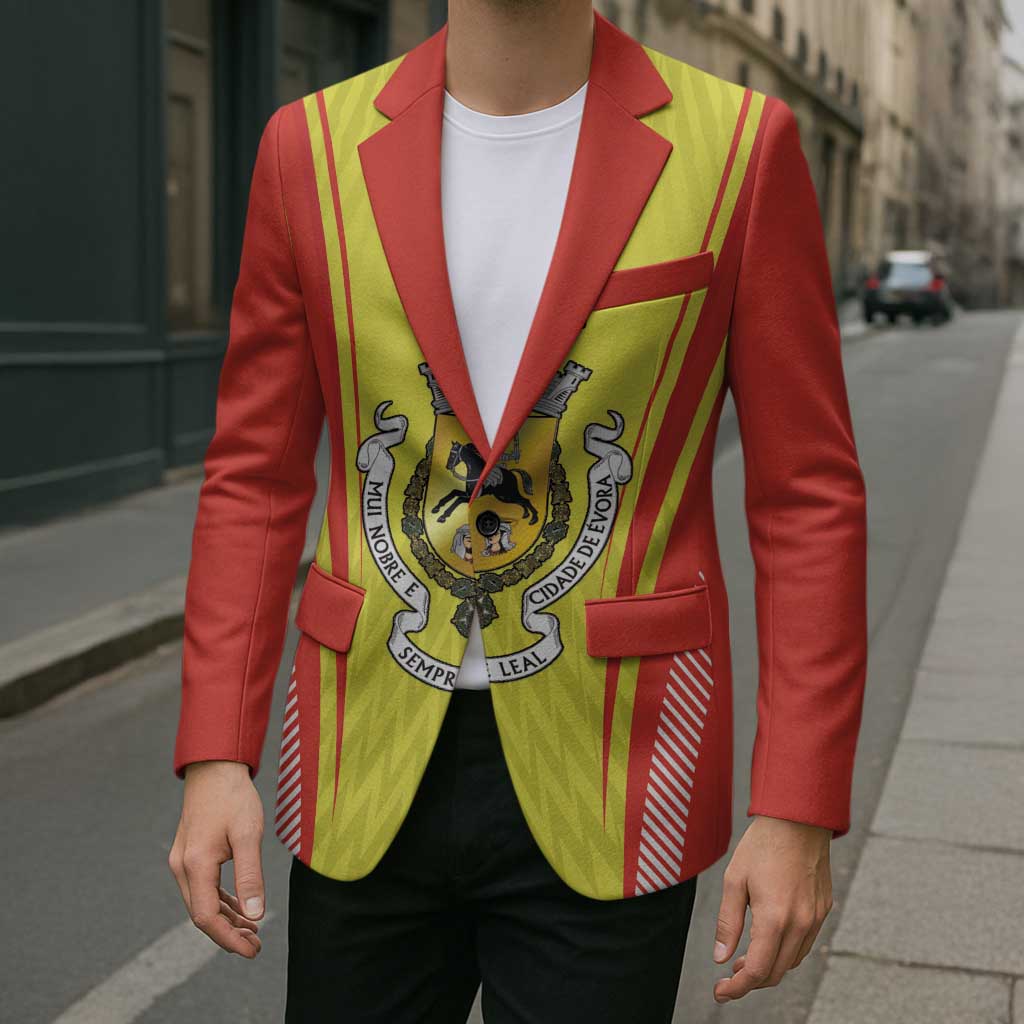 Personalized Evora Portugal Blazer Sporty Style - Wonder Print Shop