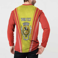 Personalized Evora Portugal Button Sweatshirt Sporty Style - Wonder Print Shop