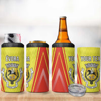Personalized Evora Portugal 4 in 1 Can Cooler Tumbler Sporty Style - Wonder Print Shop