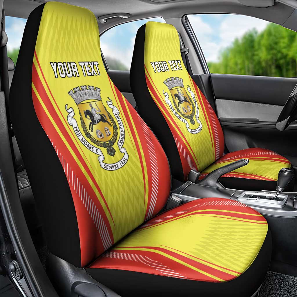 Personalized Evora Portugal Car Seat Cover Sporty Style - Wonder Print Shop