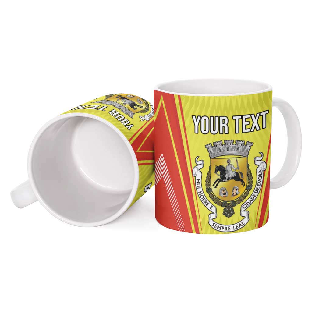 Personalized Evora Portugal Ceramic Mug Sporty Style - Wonder Print Shop