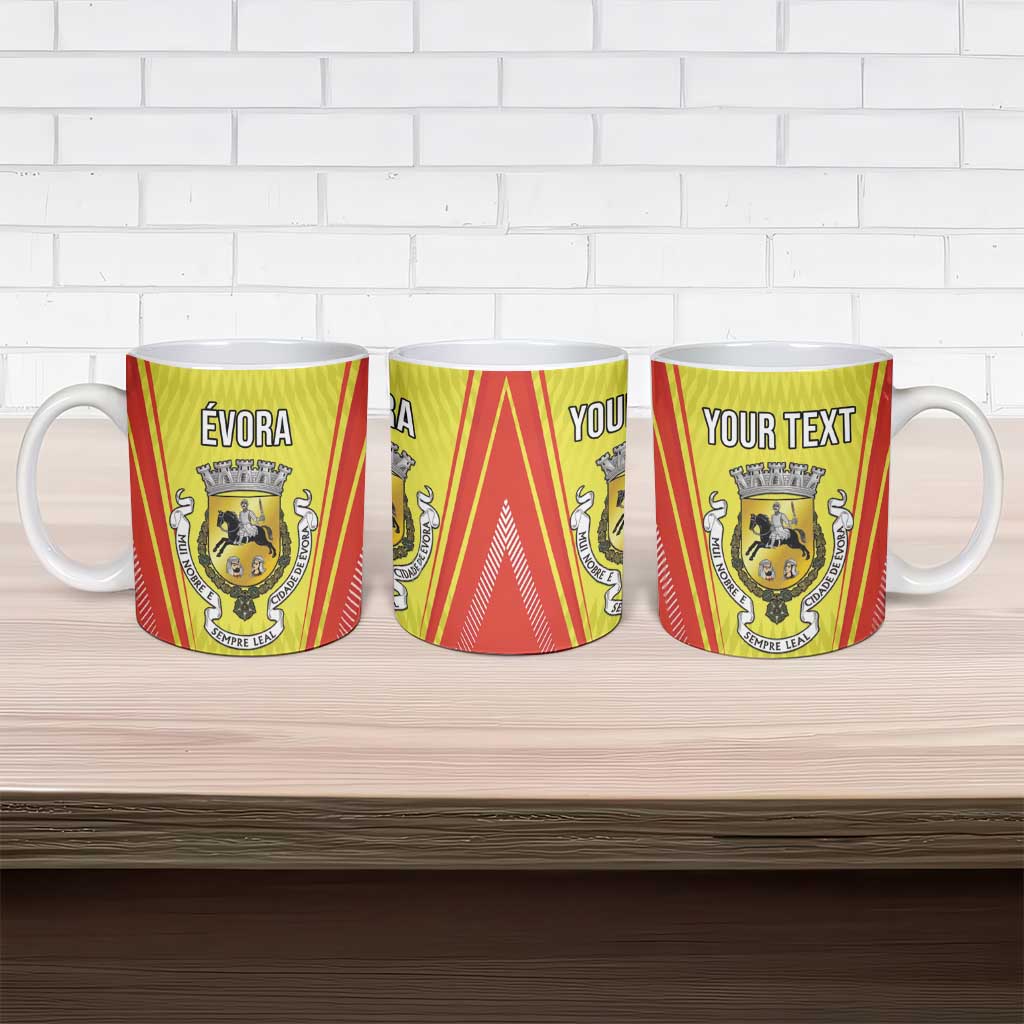 Personalized Evora Portugal Ceramic Mug Sporty Style - Wonder Print Shop