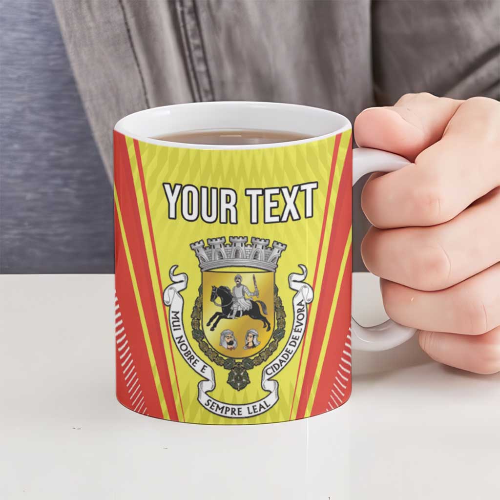 Personalized Evora Portugal Ceramic Mug Sporty Style - Wonder Print Shop