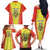 Personalized Evora Portugal Family Matching Off The Shoulder Long Sleeve Dress and Hawaiian Shirt Sporty Style - Wonder Print Shop