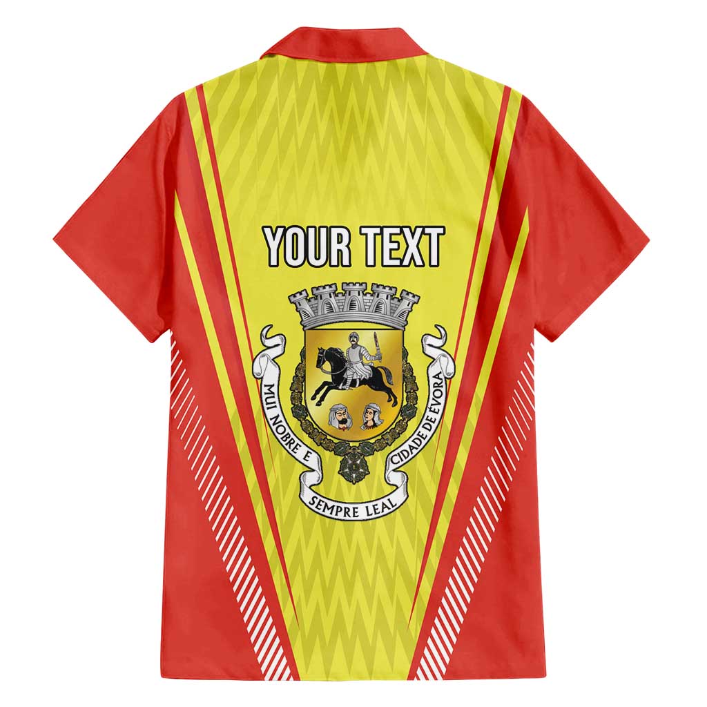 Personalized Evora Portugal Family Matching Off Shoulder Short Dress and Hawaiian Shirt Sporty Style - Wonder Print Shop