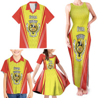 Personalized Evora Portugal Family Matching Tank Maxi Dress and Hawaiian Shirt Sporty Style - Wonder Print Shop