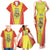 Personalized Evora Portugal Family Matching Tank Maxi Dress and Hawaiian Shirt Sporty Style - Wonder Print Shop
