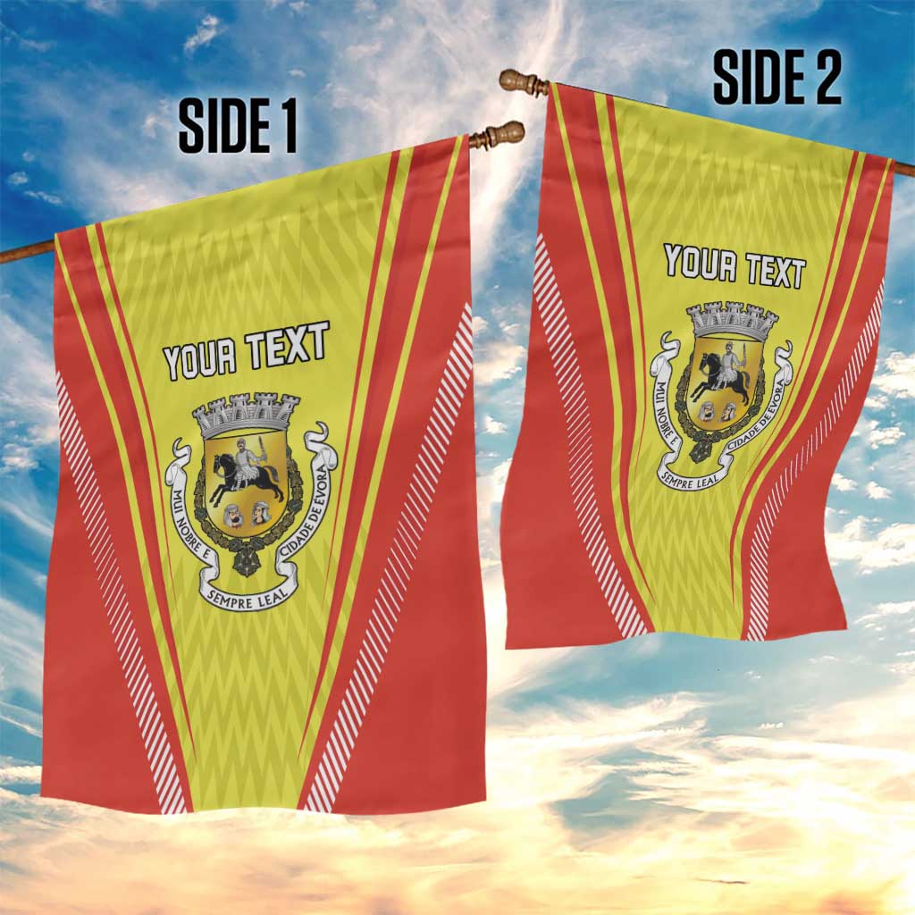 Personalized Evora Portugal Garden Flag Sporty Style - Wonder Print Shop