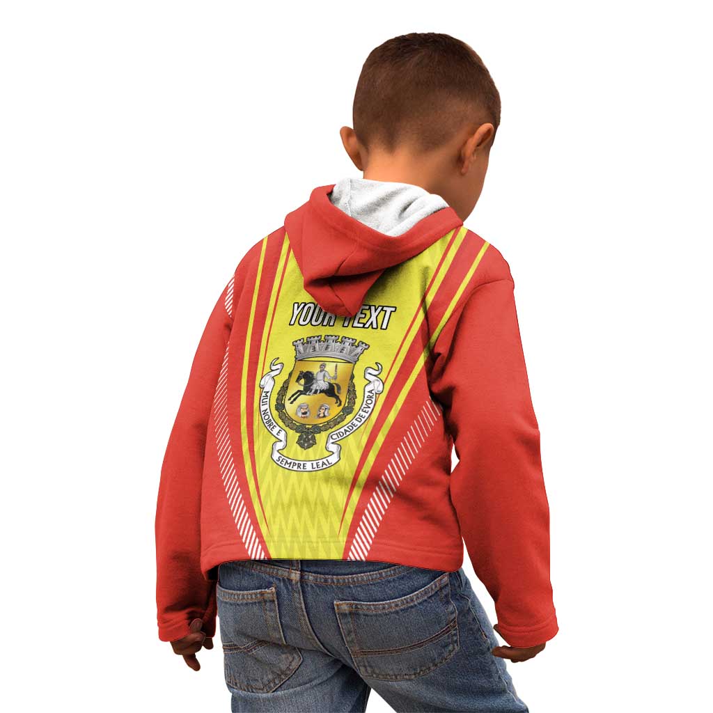 Personalized Evora Portugal Kid Hoodie Sporty Style - Wonder Print Shop