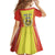Personalized Evora Portugal Kid Short Sleeve Dress Sporty Style - Wonder Print Shop
