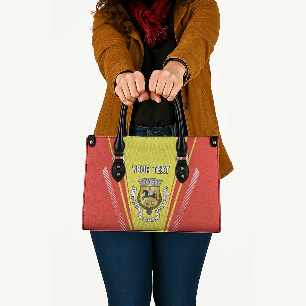 Personalized Evora Portugal Leather Bag Sporty Style - Wonder Print Shop