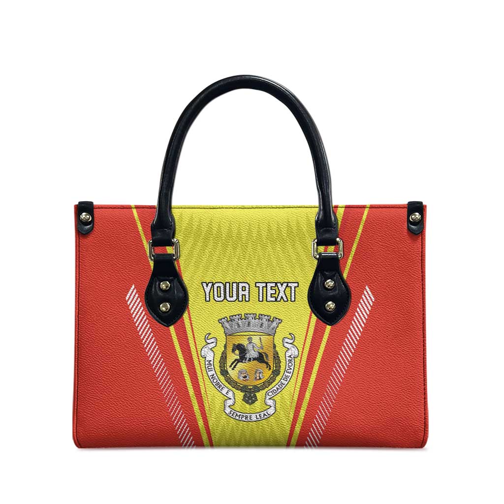Personalized Evora Portugal Leather Bag Sporty Style - Wonder Print Shop