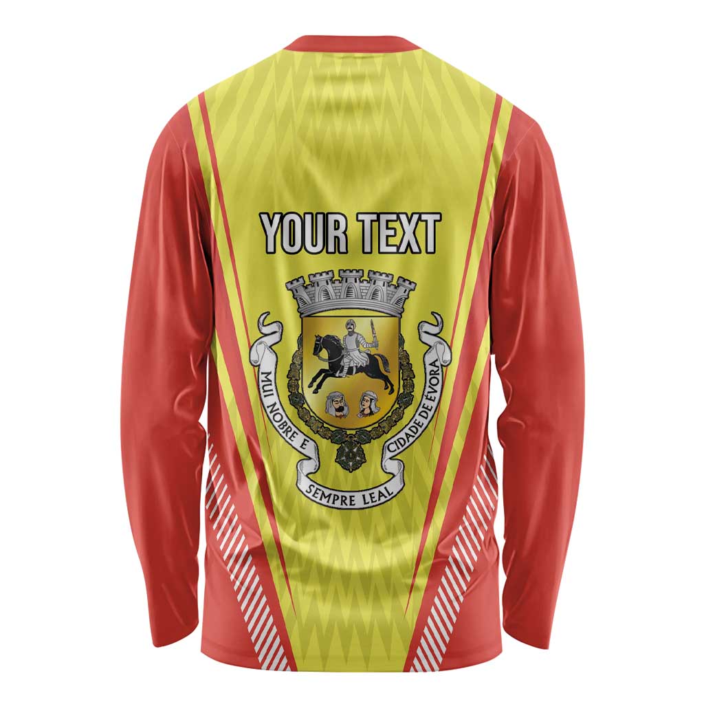 Personalized Evora Portugal Long Sleeve Shirt Sporty Style - Wonder Print Shop