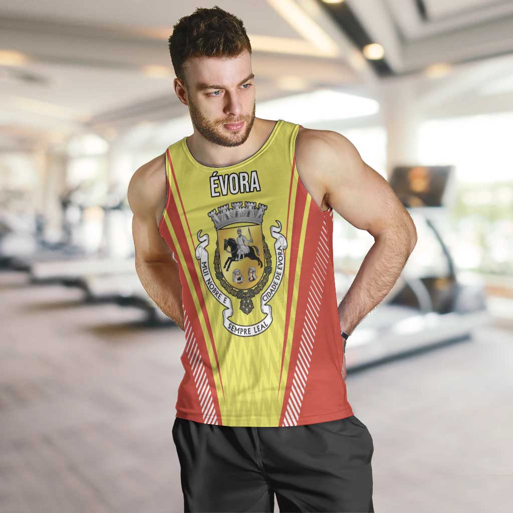 Personalized Evora Portugal Men Tank Top Sporty Style - Wonder Print Shop