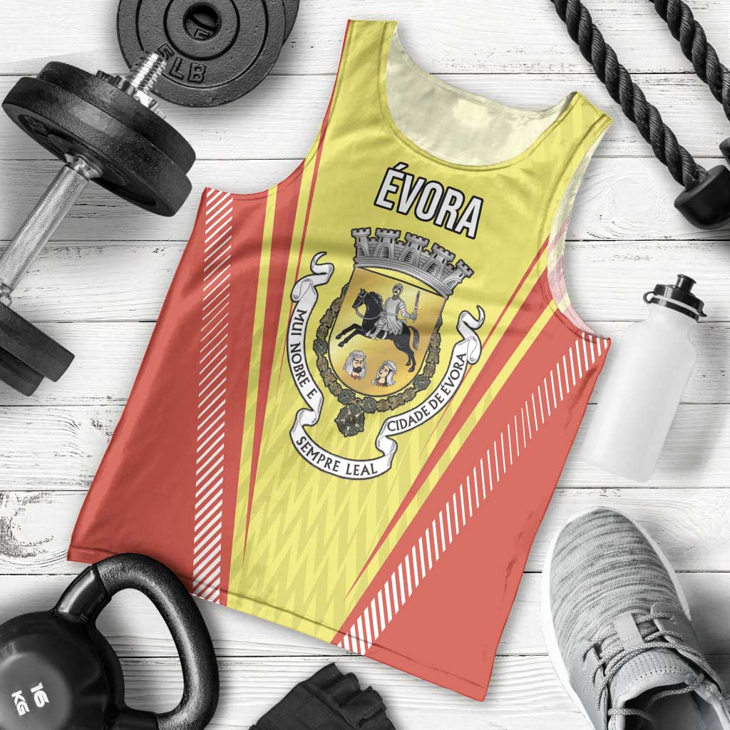 Personalized Evora Portugal Men Tank Top Sporty Style - Wonder Print Shop