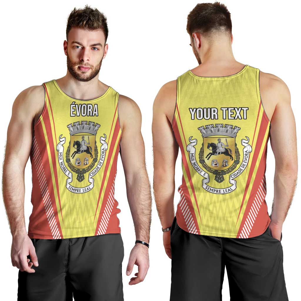 Personalized Evora Portugal Men Tank Top Sporty Style - Wonder Print Shop