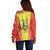 Personalized Evora Portugal Off Shoulder Sweater Sporty Style - Wonder Print Shop