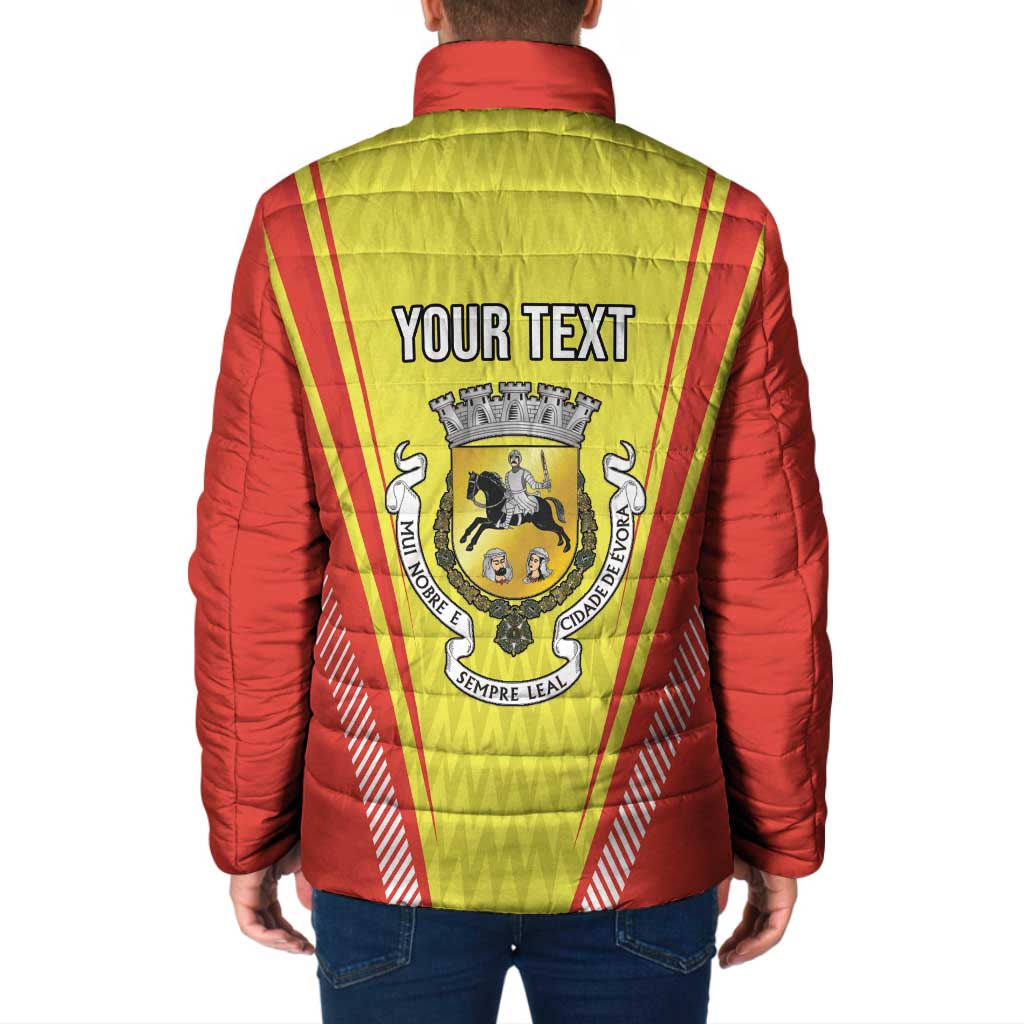 Personalized Evora Portugal Padded Jacket Sporty Style - Wonder Print Shop