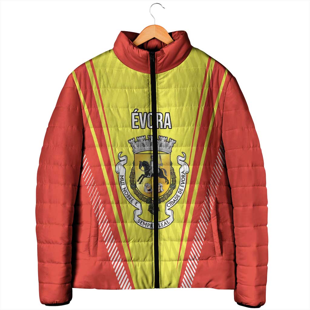 Personalized Evora Portugal Padded Jacket Sporty Style - Wonder Print Shop