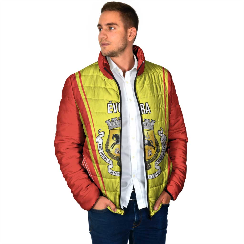 Personalized Evora Portugal Padded Jacket Sporty Style - Wonder Print Shop