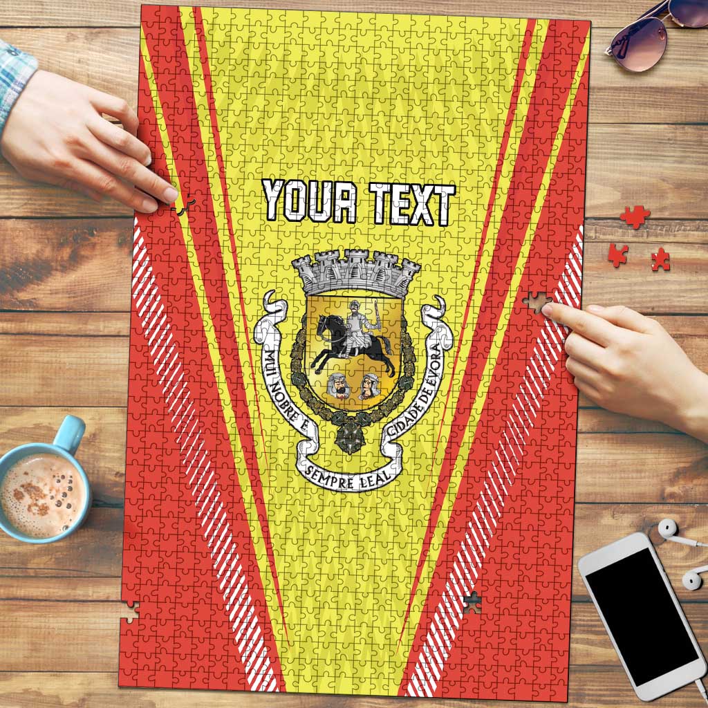 Personalized Evora Portugal Puzzle Sporty Style - Wonder Print Shop