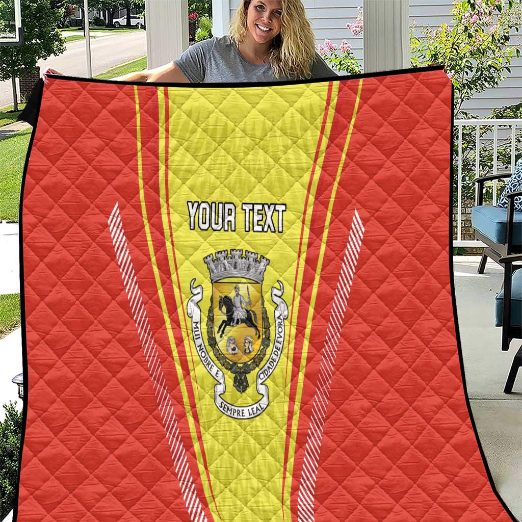 Personalized Evora Portugal Quilt Sporty Style - Wonder Print Shop