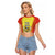 Personalized Evora Portugal Raglan Cropped T Shirt Sporty Style - Wonder Print Shop
